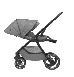 MC OXFORD SELECT GREY (DARK FRAME + DARK BROWN LEATHER)