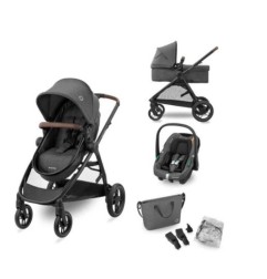 POUSSETTE TRIO ZELIA S DARK GREY