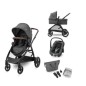 POUSSETTE TRIO ZELIA S DARK GREY