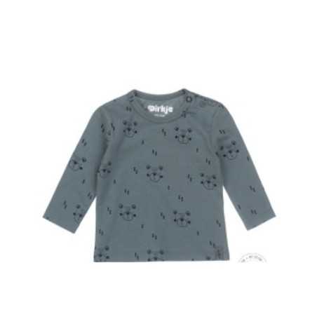 TEE-SHIRT ML OURSON VERT 1M
