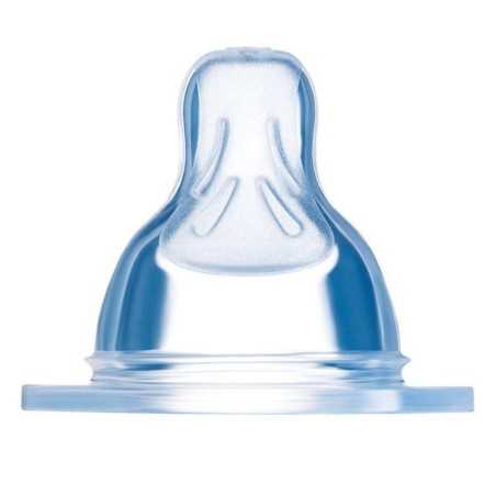 MAM TETINE ANATOMIQUE - DEBIT 1 LENT - SILICONE