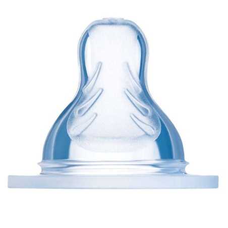 MAM TETINE ANATOMIQUE - DEBIT 2 MOYEN - SILICONE