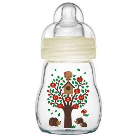 MAM BIBERON VERRE - 170ML - 0 A 6 MOIS - TETINE