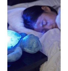 PELUCHE VEILLEUSE TRANQUIL TURTLE™ AQUA