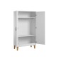 ARMOIRE 2 PORTES LOUNGE BLANC