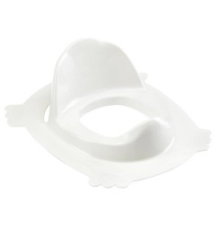 REDUCTEUR DE WC AVEC DOSSIER BLANC MUGUET