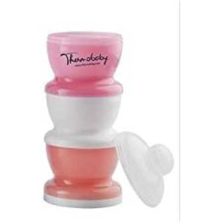 BOITE TRANSPORT DE LAIT ROSE