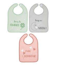 LOT DE 3 BAVOIRS 1ER AGE-CHANCE-25X36