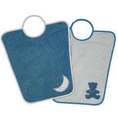 LOT DE 2 BAVOIRS MATERNELLE-OURS LUNE