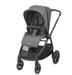 MC STREET SELECT GREY (BLACK FRAME & BROWN LEATHER)