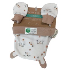 LOT BONNET+MOUFLES BB MIXTE