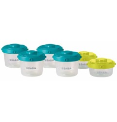 LOT DE 6 PORTIONS CLIP 1ER AGE 60ML 120ML