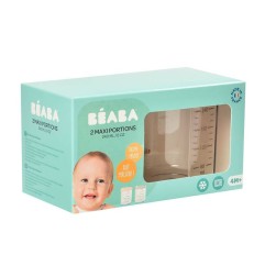 LOT DE 2 MAXI PORTIONS 240ML NUDE GREY