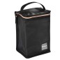 POCHETTE REPAS ISOTHERME NOIR ROSE