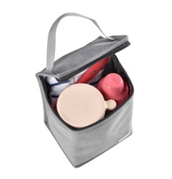 POCHETTE REPAS ISOTHERME GRIS CHINE