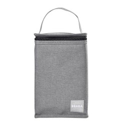 POCHETTE REPAS ISOTHERME GRIS CHINE