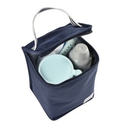 POCHETTE REPAS ISOTHERME BLEU MARINE