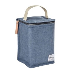 POCHETTE REPAS ISOTHERME BLEU CHINE
