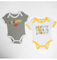 LOT DE 2 BODYS LEE COOPER BOY