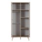 ZELIE BOIS BLANC IMPRIME ARMOIRE 2 PORTES