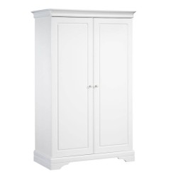 ARMOIRE 2 PORTES ELODIE BLANC