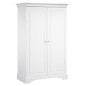 ARMOIRE 2 PORTES ELODIE BLANC