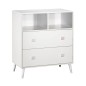 COMMODE 2 TIROIRS, 2 NICHES CANDIE