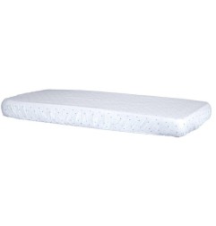 DRAPS HOUSSE COTON BIO LOT DE 2