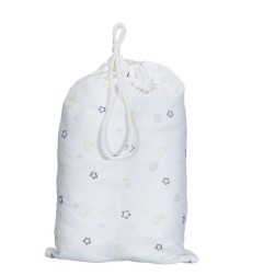 DRAPS HOUSSE COTON BIO LOT DE 2