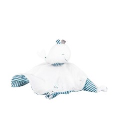 DOUDOU MOUCHOIR BLUE BALEINE