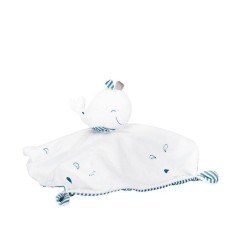 DOUDOU MOUCHOIR BLUE BALEINE