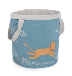GRAND PANIER MOTIF LION SOUS MON BAOBAB