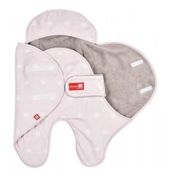 COUVERTURE BABYNOMADE® CORAL FLEECE 0-6M ROSE