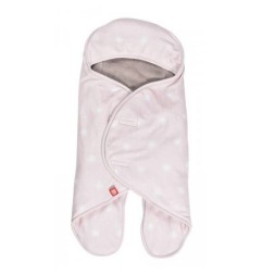 COUVERTURE BABYNOMADE® CORAL FLEECE 0-6M ROSE