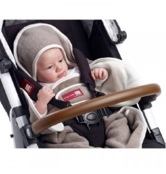 COUVERTURE BABYNOMADE® CORAL FLEECE 0-6M ROSE