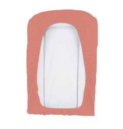 HOUSSE MATELAS A LANGER 50X75 TERRACOTTA