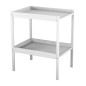 TABLE A LANGER BOIS SIMPLY BLANC