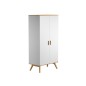 ARMOIRE 2 PORTES BOIS BLANC NAUTIS