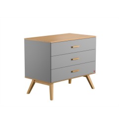 COMMODE BOIS GRIS NAUTIS