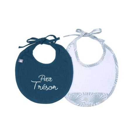 LOT DE 2 BAVOIRS NAISSANCE EN GAZE - PALM SPRINGS