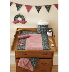 LANGE EN DOUBLE GAZE DE COTON GAUFRE