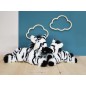 ZEPHIR LE ZEBRE 25CM