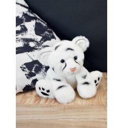 BEBE TIGRE BLANC 18CM