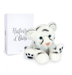 BEBE TIGRE BLANC 18CM