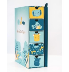 COFFRET BOITE A TRESORS + JOURNAL DE NAISSANC