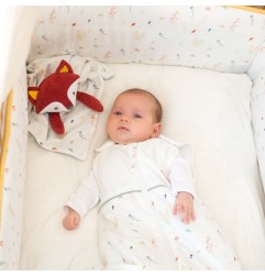 DOUDOU RENARD 34X34CM