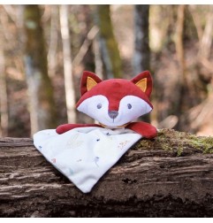 DOUDOU RENARD 34X34CM