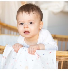 LOT DE 3 LANGES 70X70 CM-OEKO TEX