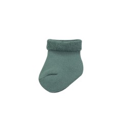 LOT 3 PAIRES CHAUSSETTE 0-6M - SAPIN / ECRU / SAUGE