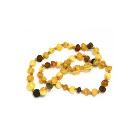 COLLIER D’AMBRE BEBE MULTICOLORE